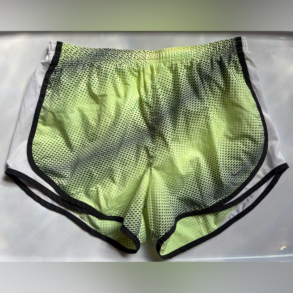 Nike Athletic Shorts Mint Green Size Large Running shorts Dri Fit